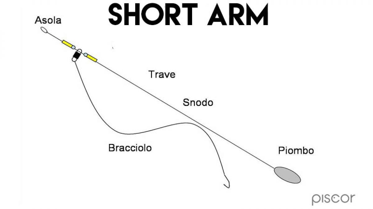 Montajes Surfcasting: Short Arm