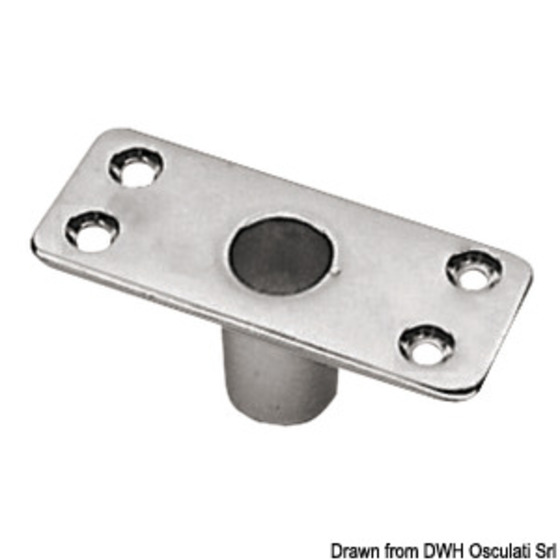 - Socket For Chromed Brass Rowlocks