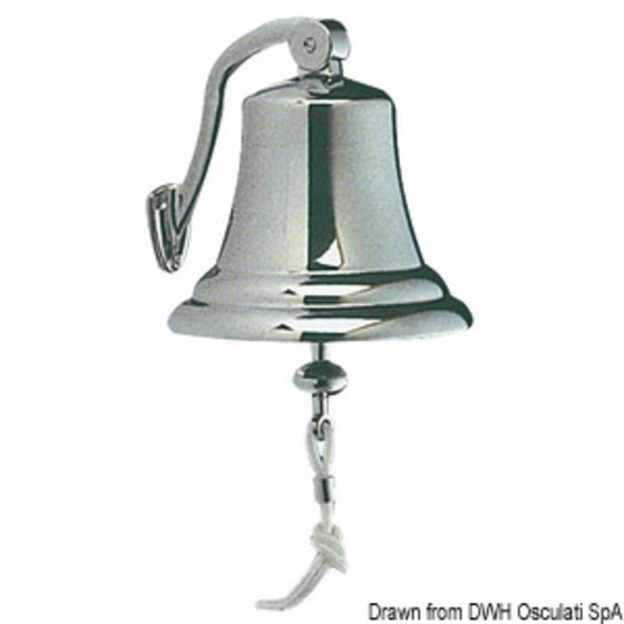 Type-approved Chromed Brass Bell