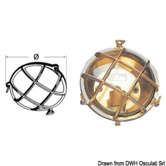 - Lampe Tortue Ronde Ancienne Marina