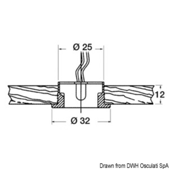 - Foresti E Suardi Circinus Led Courtesy Light For Recess Mounting