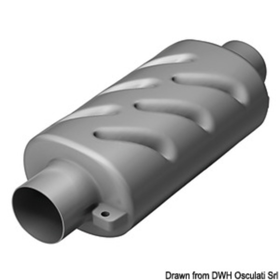 Horizontal Silencers For Water-cooled Engines