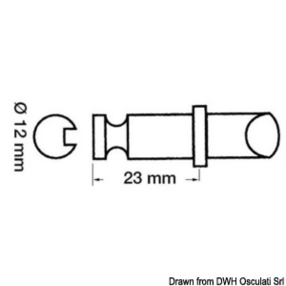 - Chromed Brass Rowlocks For Inflatable Tender