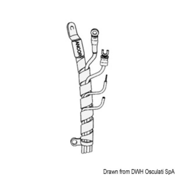 - Cabling Coil Made Of White Polyethylene