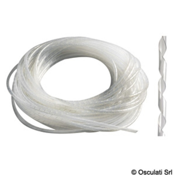 - Cabling Coil Made Of White Polyethylene