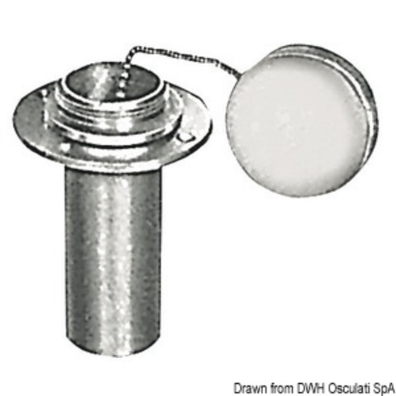 - Chromed Brass Fuel Deck Plug