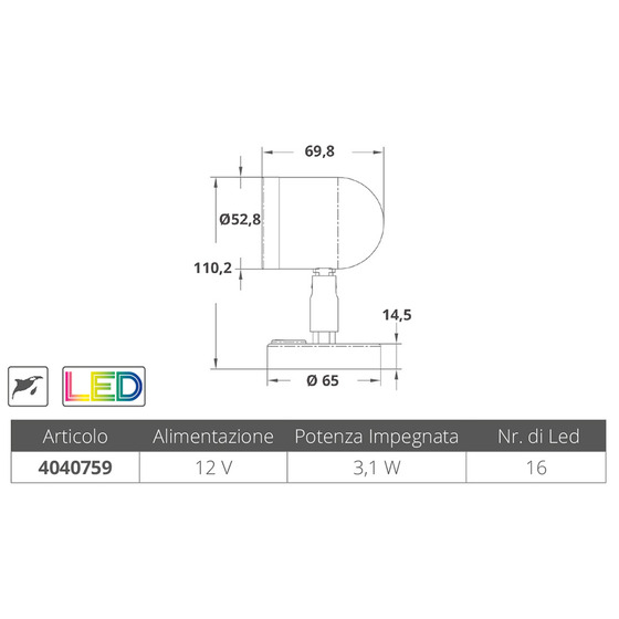 Aaa World Wide Enterprise Ltd Stainless Steel Led Adjustable Spotlight