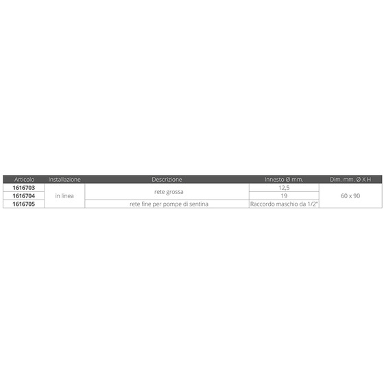 Aaa World Wide Enterprise Ltd In Line Filter