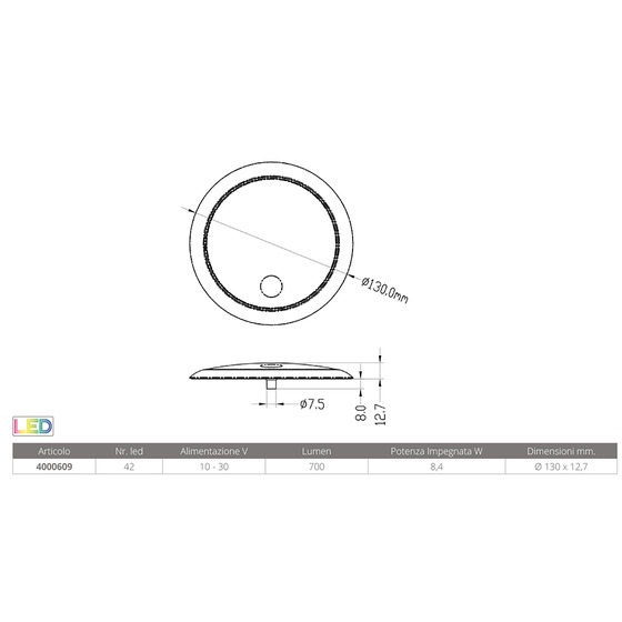 Aaa World Wide Enterprise Ltd Plafonnier Ultraplat A 42 Led