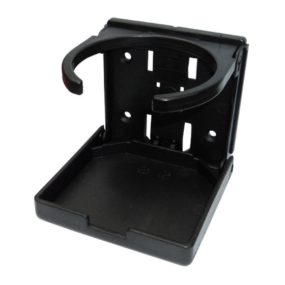 Aaa World Wide Enterprise Ltd Black Plastic Glass Holder