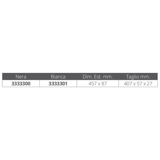 Aaa World Wide Enterprise Ltd Abs Louver Vents Mm.457x87