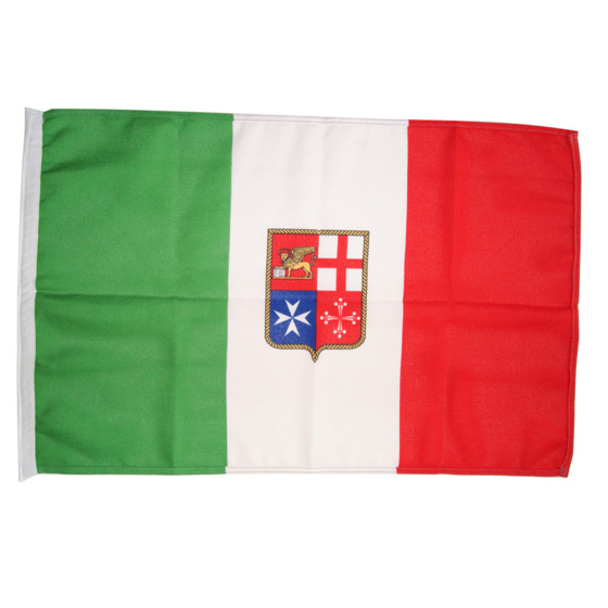 Adria Flags Drapeau de la marine marchande italienne en polyester