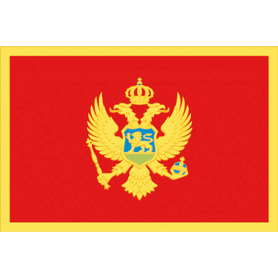 Adria Flags Montenegro-Flagge