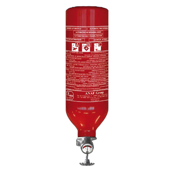 Anaf Powder Automatic Fire Extinguisher With Gauge