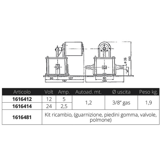 Pompe Ancor Pk 10