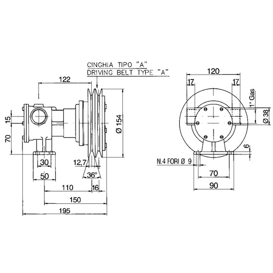 Ancor Pump Pm 36 Em