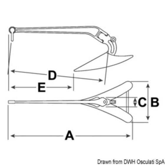 Lewmar C.q.r.anchor