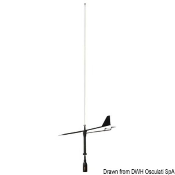 Antenne VHF Supergain de Glomex Black Swan