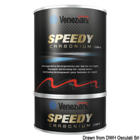 Veneziani Speedy Carbonium - Carbon-based Antifouling