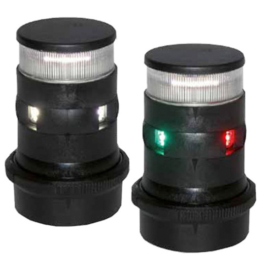 Phare LED Aquasignal Série 34 Tricolore + socle