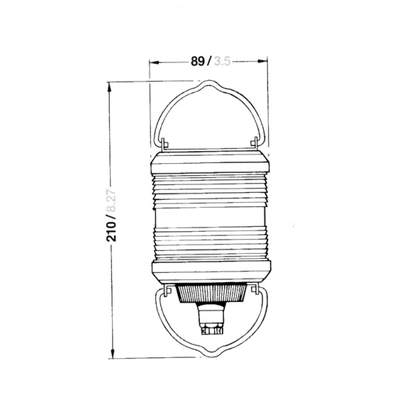 Aquasignal Navigation Lights Series 40 All Around To Hang