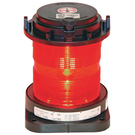 Aquasignal All Around Red Navigation Lights Series 55