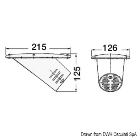 Barnegat Light Paire de lampes encastrées de petite taille