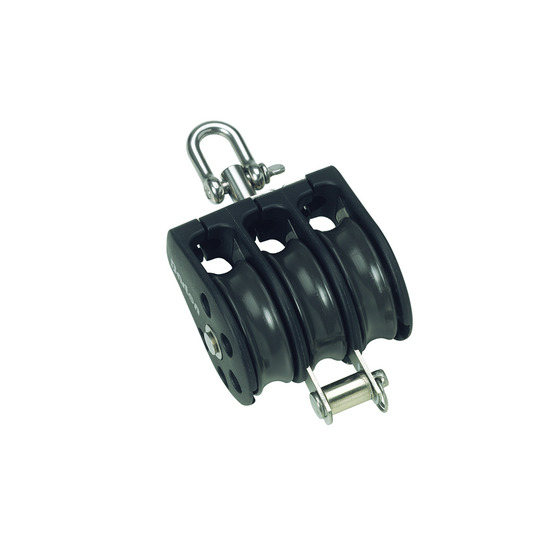 Barton Marine Triple Block - Swivel + Becket