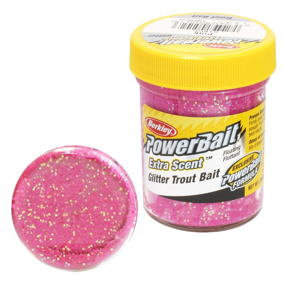 Berkley PowerBait Pink Glitter Trout Dough