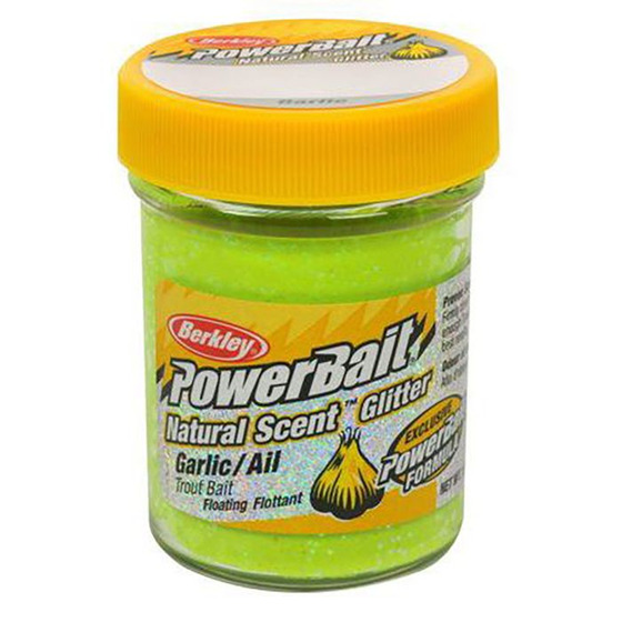 Berkley Forellenpaste PowerBait Natural Scent Garlic Chartreuse