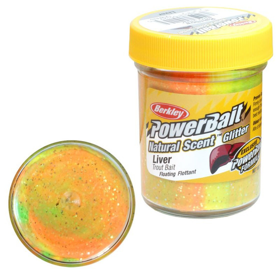 Berkley PowerBait Natural Scent Liver Rainbow Trout Dough