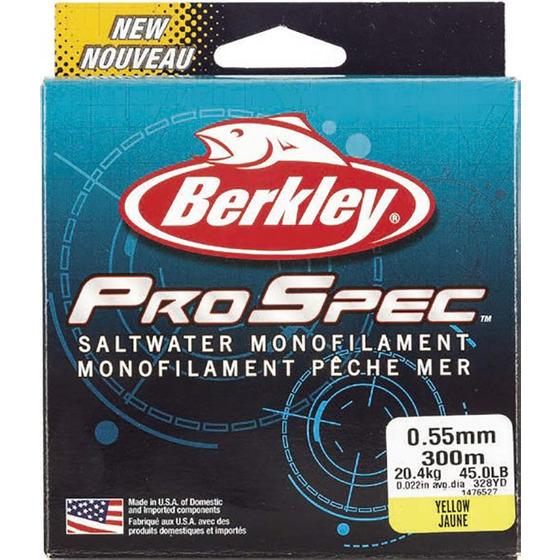 Berkley Pro Spec Saltwater Mono Yellow