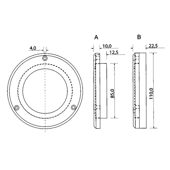 Spot sous-marin à LED Binding Union