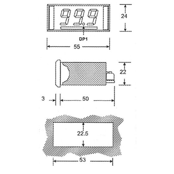 Binding Union Digital Level Indicator