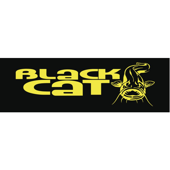 Black Cat Top Sign For Perforated Wall Set