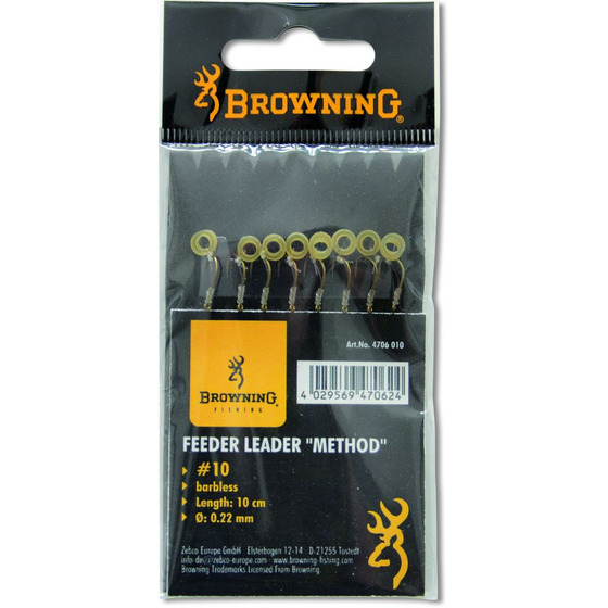 Browning Feeder Method Hook-to-nylon With Pellet Band