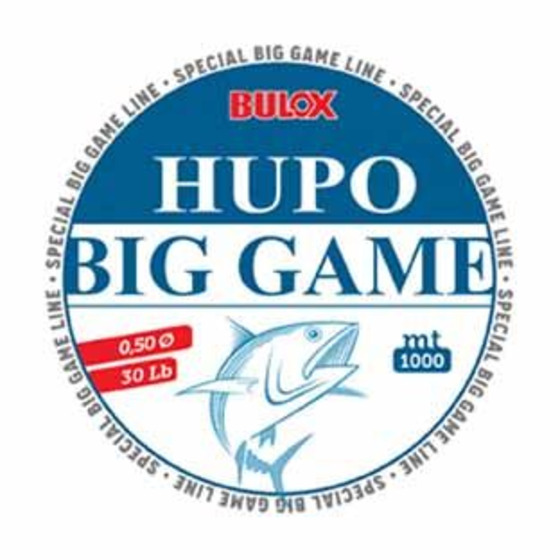 Bulox Hupo Big Game