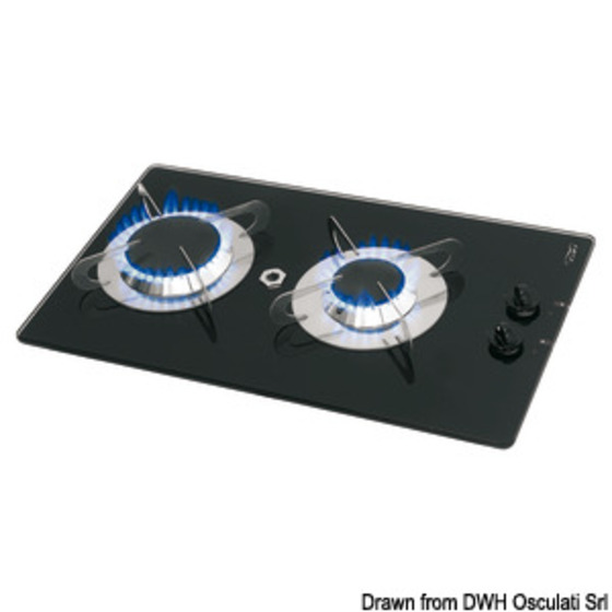 Can Gas Hob With Pyroceram Burners