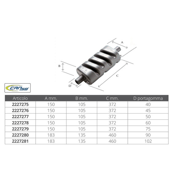 Can Sb Marine Plastics Exhaust Muffler