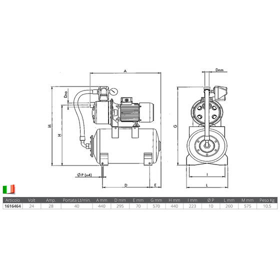 Autoclave à pompe Cem