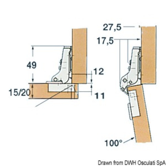 Sugatsune Spring Hinges For Cabinet Doors