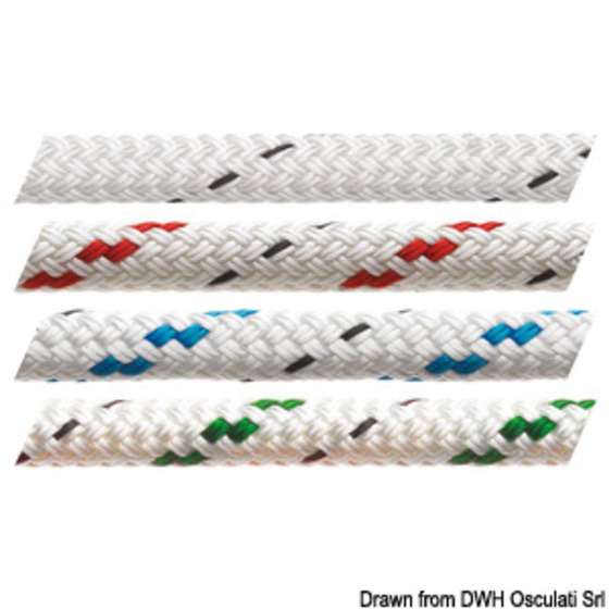 Marlow Doublebraid Weißes Oberteil mit Marker