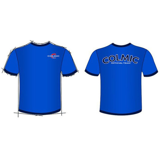 Colmic T-shirt Colmic Blue