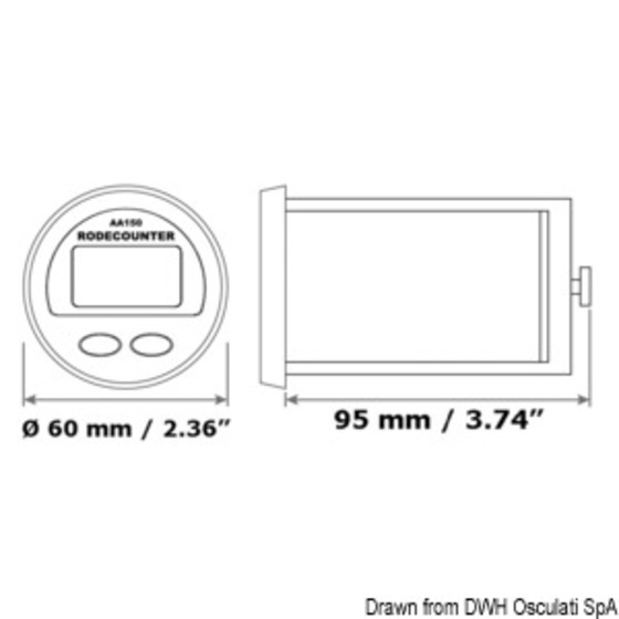 Lewmar Chain Counter With Alarm