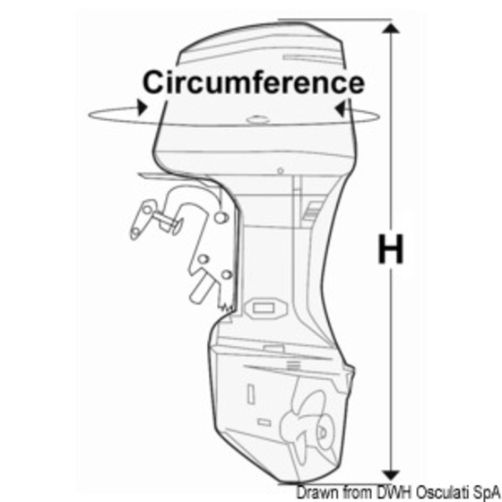 Oceansouth Top Quality Cover For 2/4-stroke Outboard Engine - Complete Engine