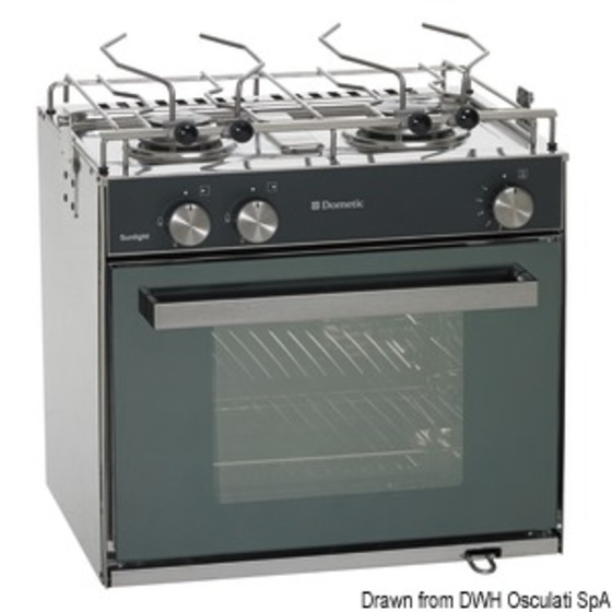 Smev Dometic Slim Compact Gas Range