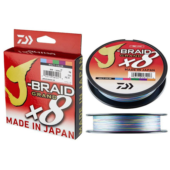 Daiwa J-Braid Grand X8 Multicolor