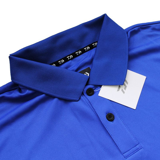 Daiwa Blue Short Sleeve Polo