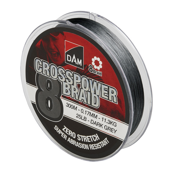 Dam Crosspower 8-braid 300m