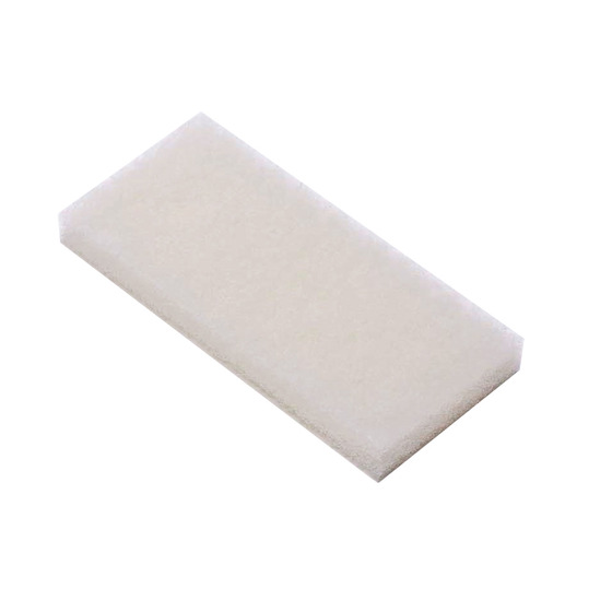 Deck Mate White Scrubpads Light Abrasion